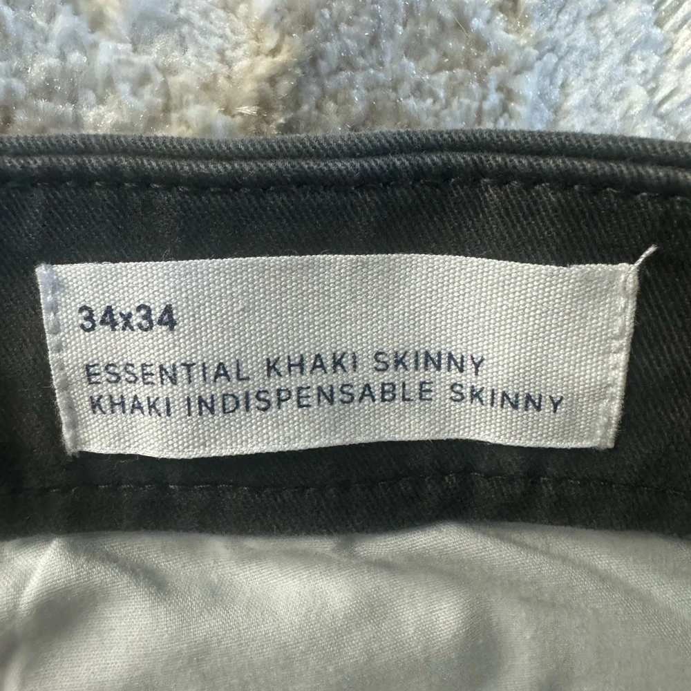 GAP Men's Dark Gray Chinos 34x34